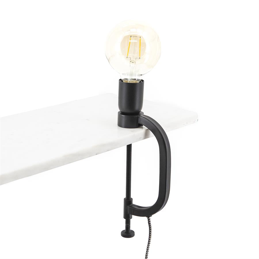 By-Boo Tafellamp Klamp Black