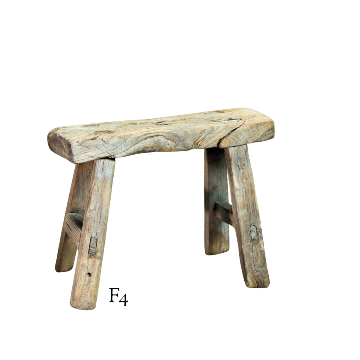Houten plantenkrukje