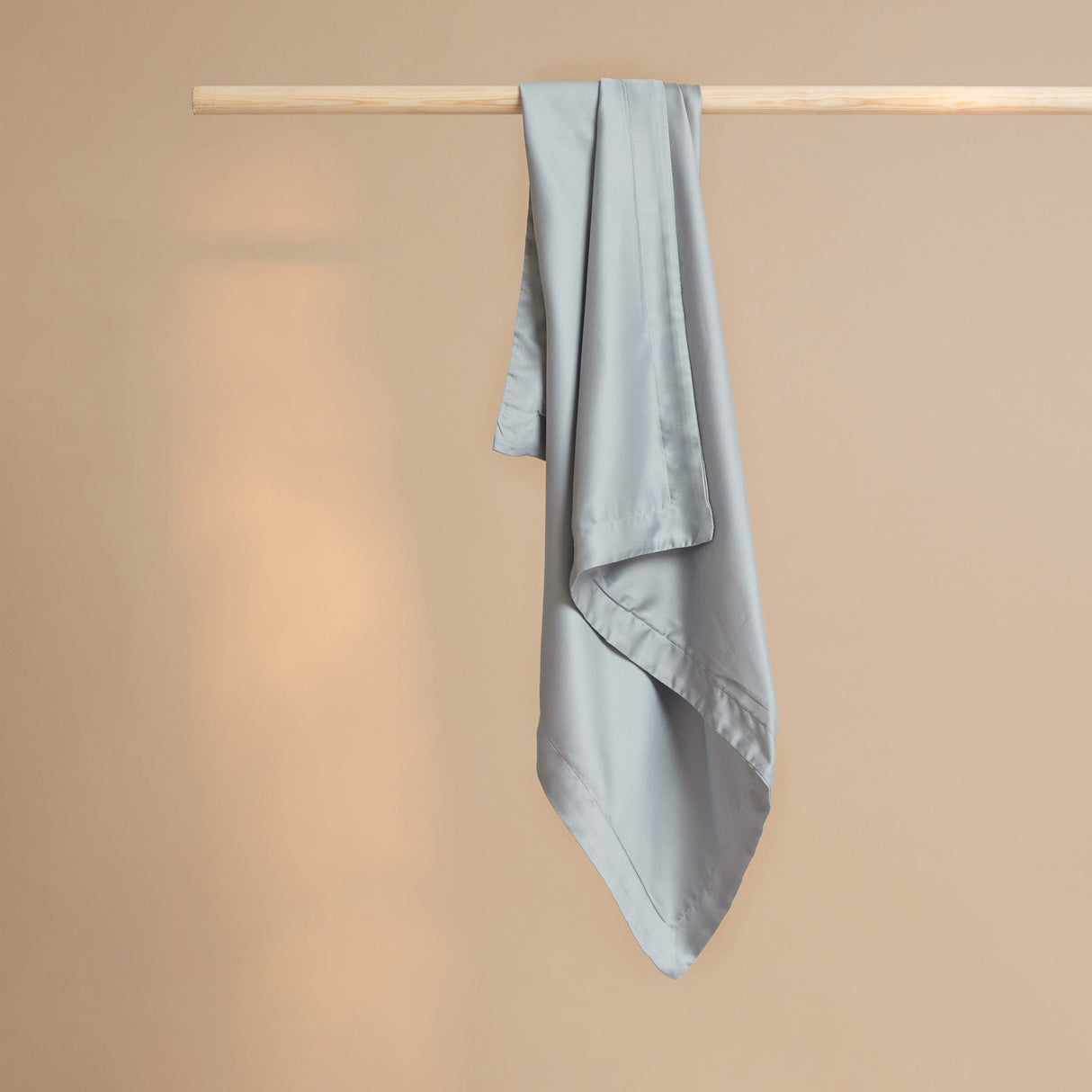 TENCEL™ - Sateen Kussensloop Grijs Blauw