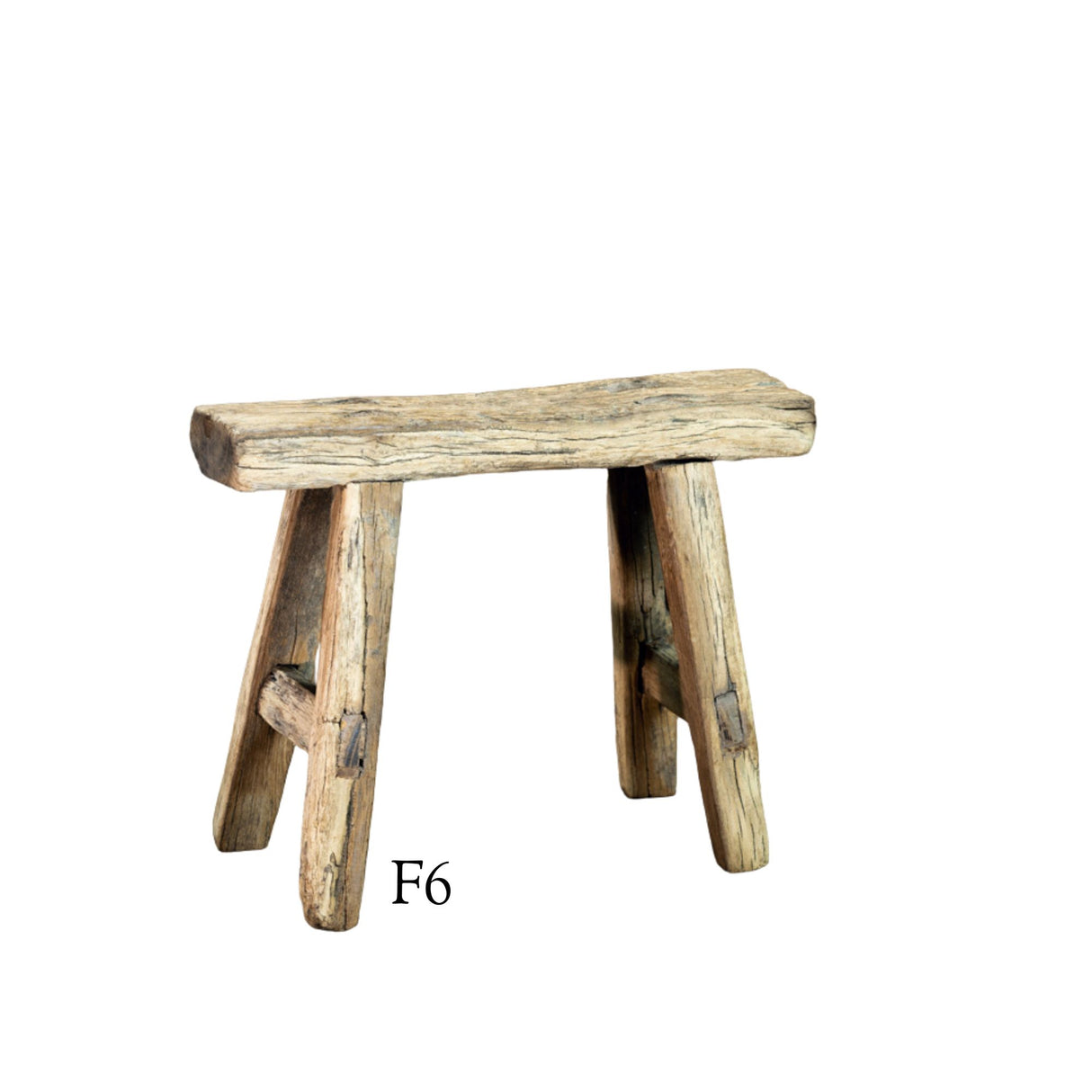 Houten plantenkrukje