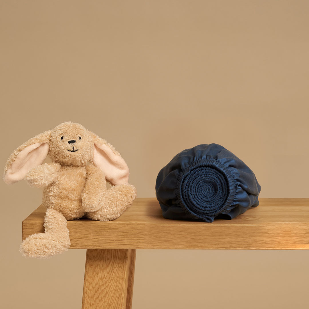 Kids - Hoeslaken TENCEL™ Sateen Blauw