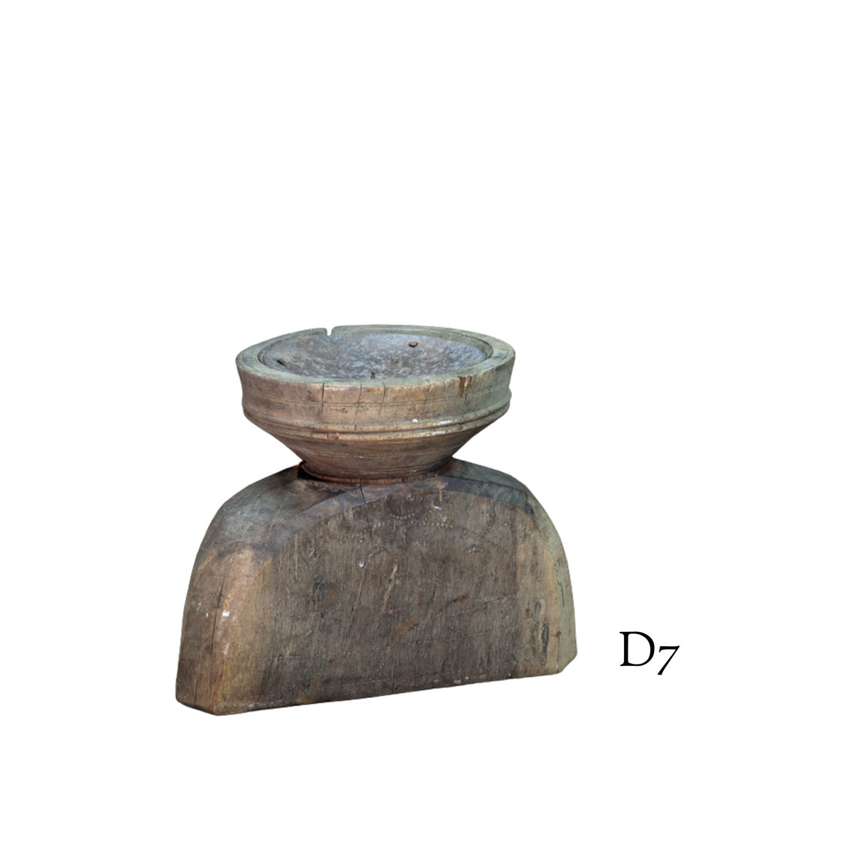 Houten kandelaar Large