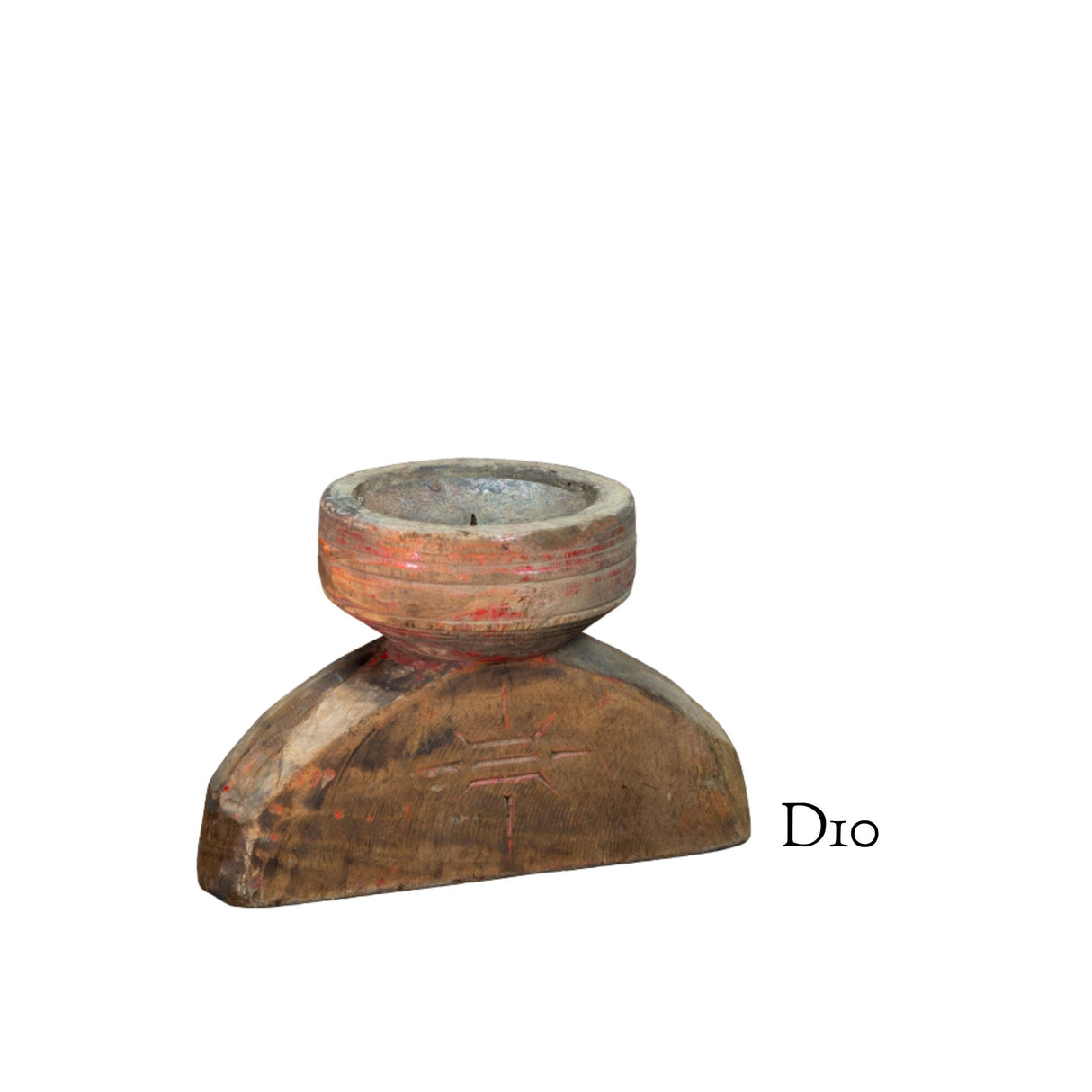 Houten kandelaar Large