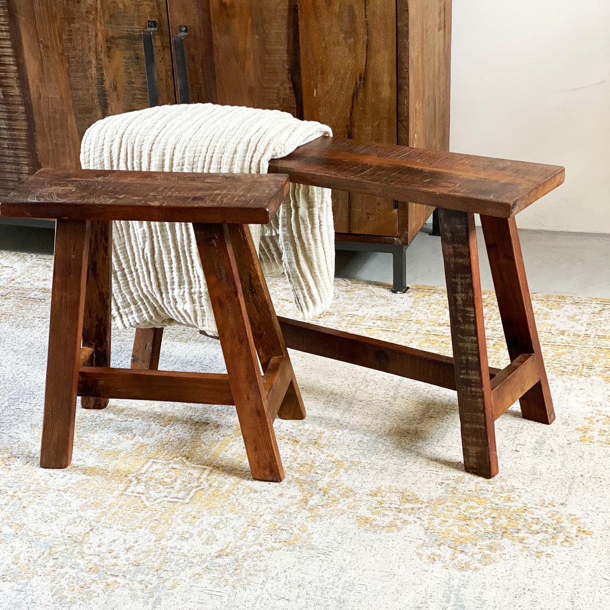 Factory bus stop bench large