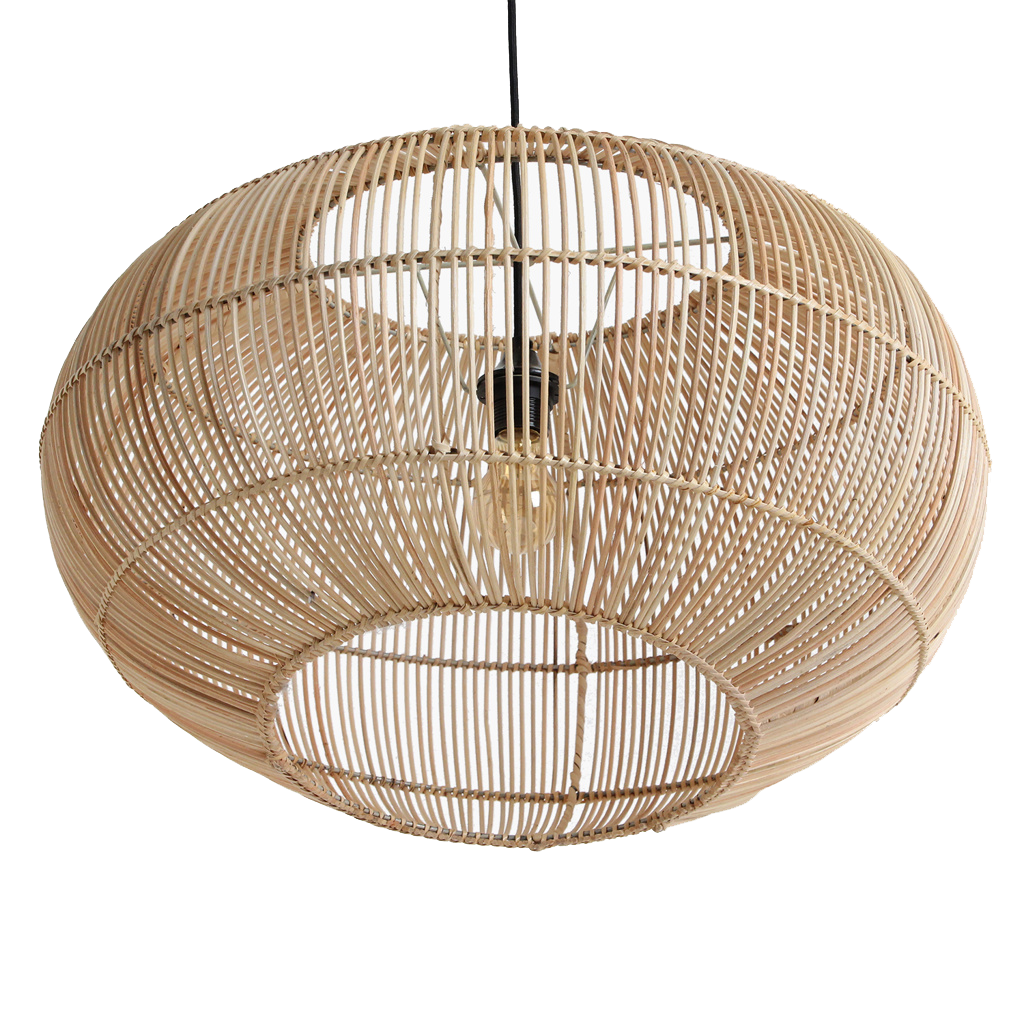 Luna rotan hanglamp Orbit -Ø 62x37 cm