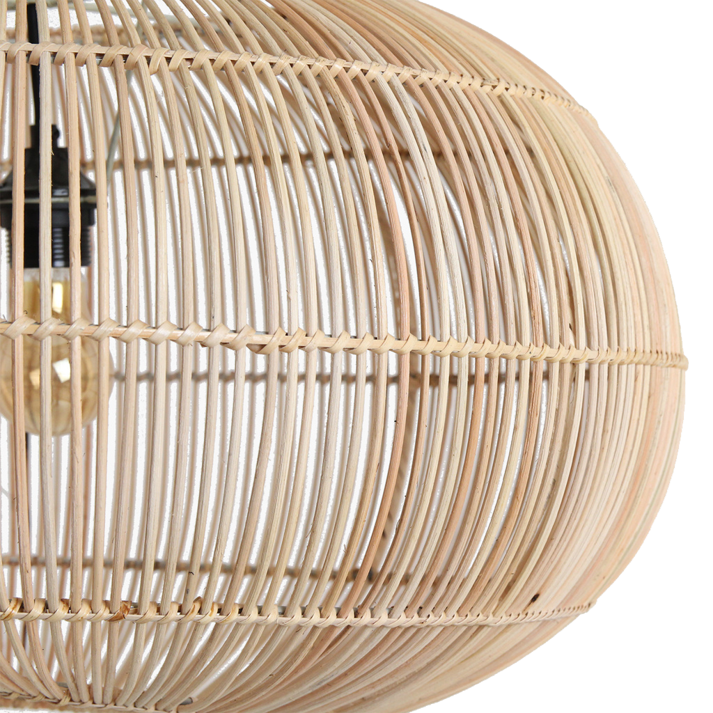 Luna rotan hanglamp Orbit -Ø 62x37 cm