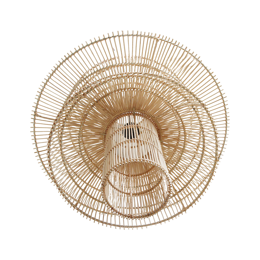 Saturn rotan hanglamp - Ø 65x63 cm