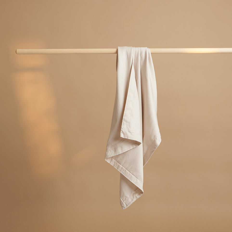 Tencel kussensloop beige