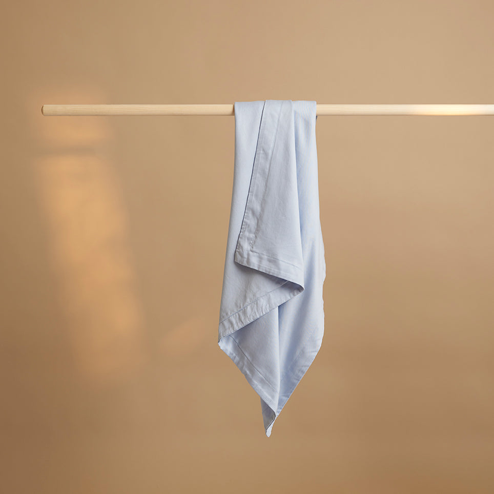 Tencel kussensloop licht blauw