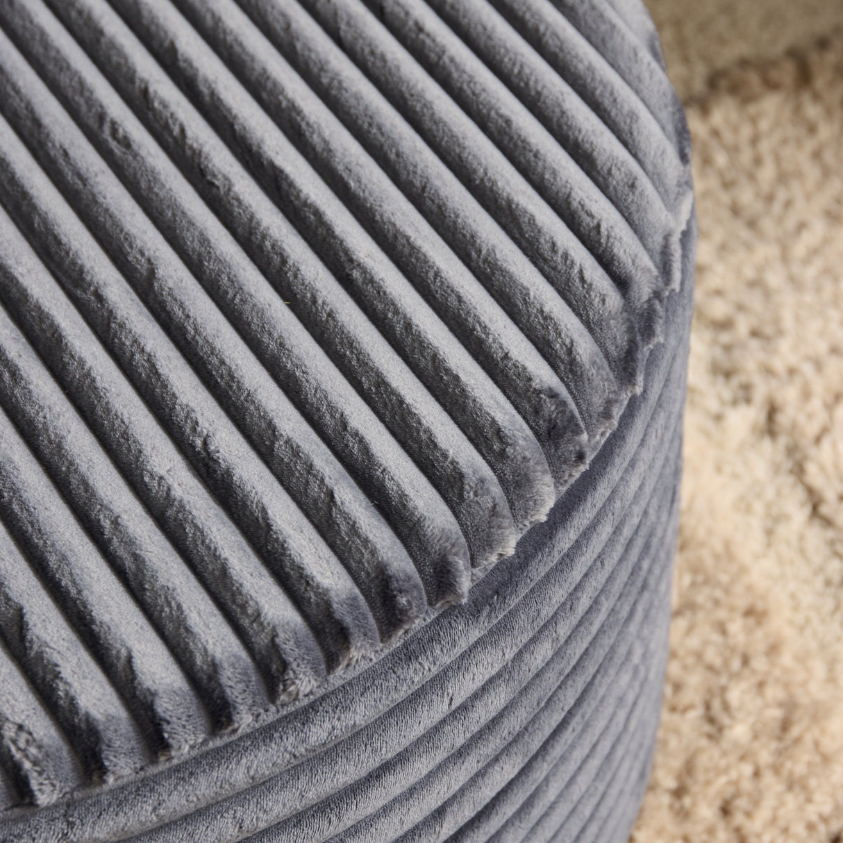 My Sofa Hocker | Rond | 80 cm | Tilia 85 | Antraciet