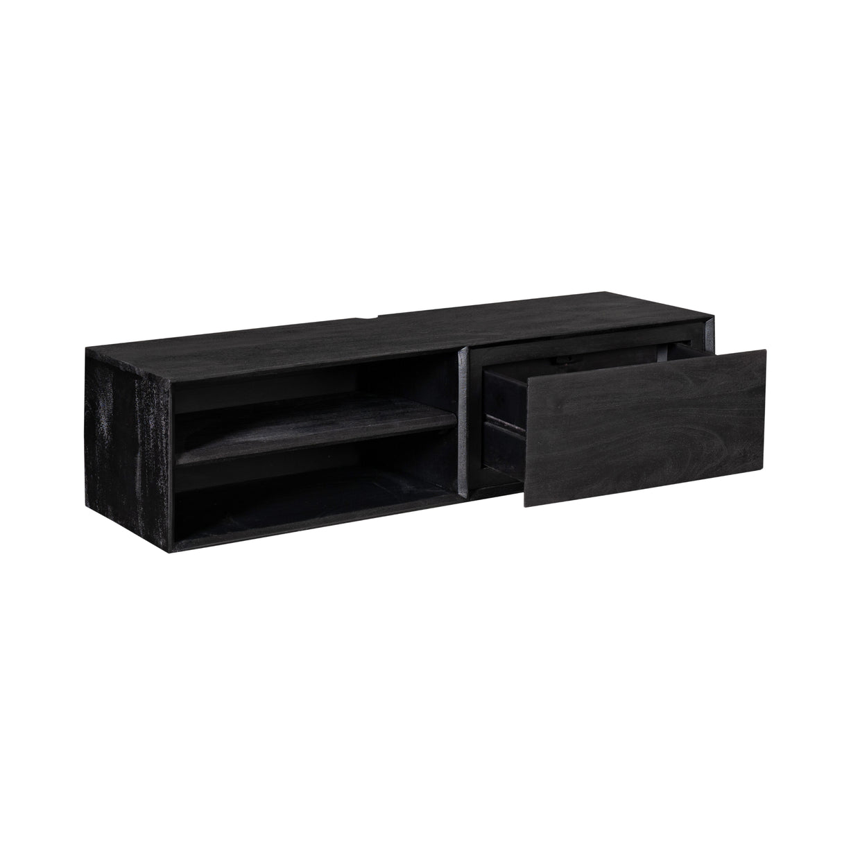 Zwevend tv meubel Ambiance Black | 120 cm