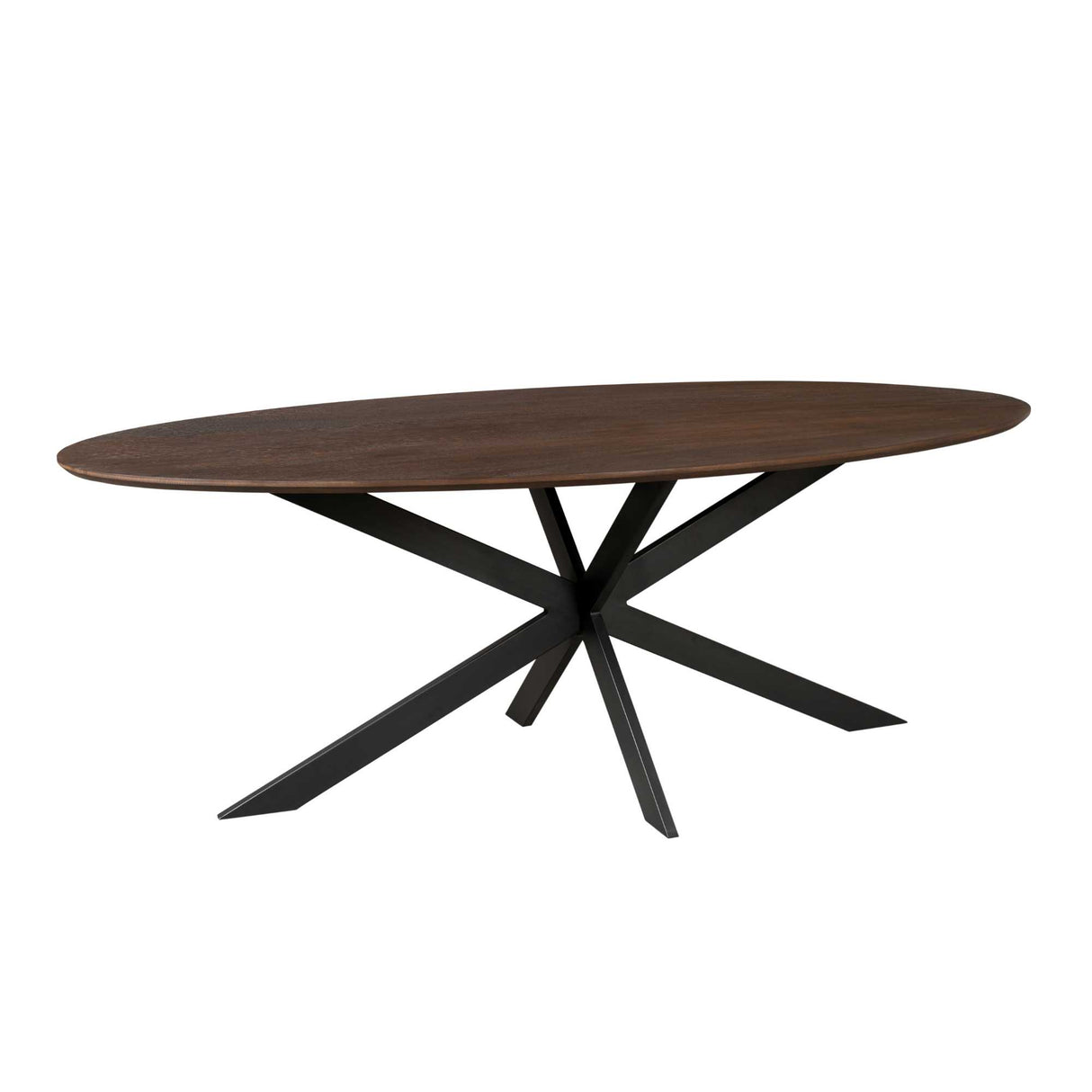 Eiken eettafel Ferris | Ovaal 280 cm | Brown