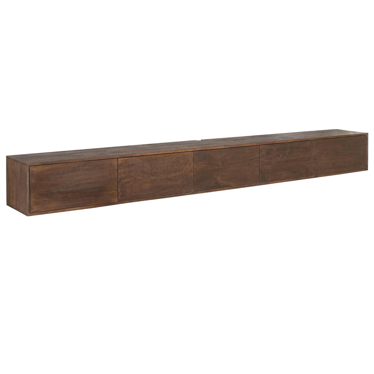 Zwevend tv meubel Vision Brown | 280 cm