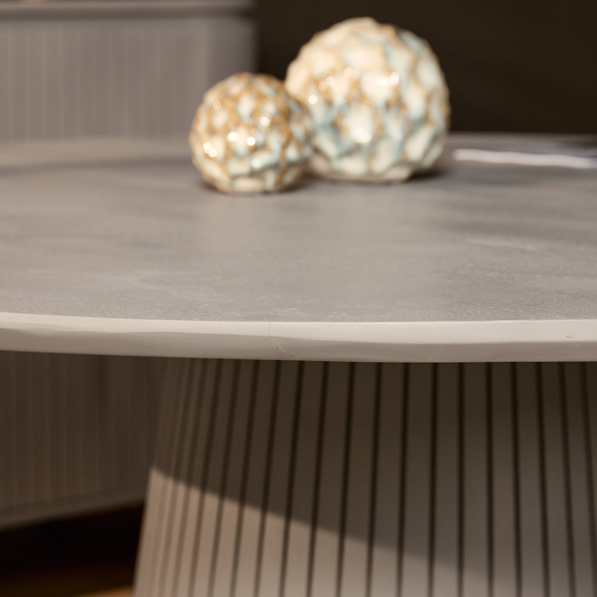 Eettafel Solana | 130 cm | Taupe