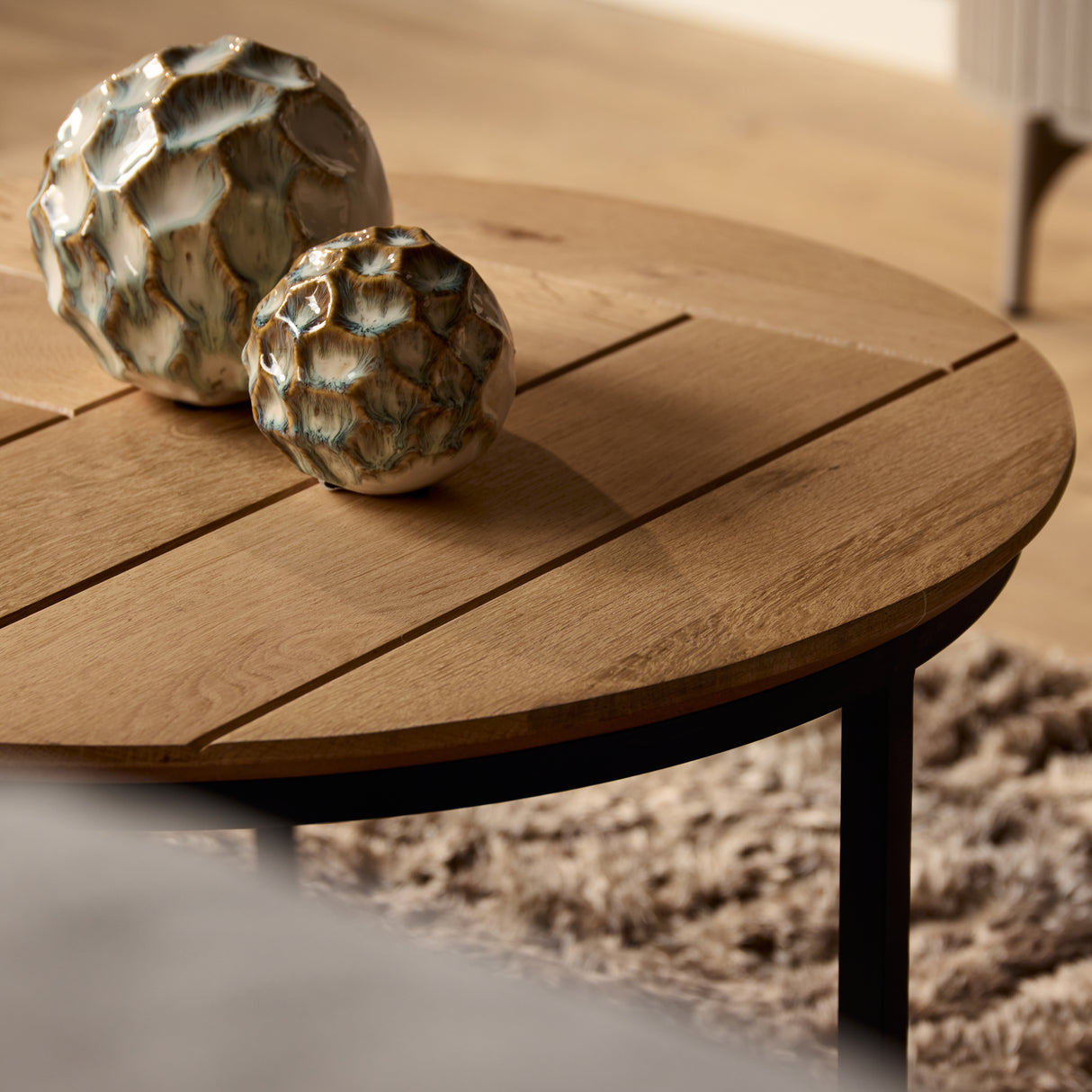 Salontafel Otik Natural Oak | 70 cm | set van 2