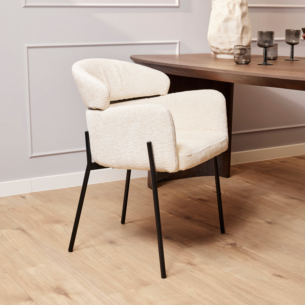 Eetkamerstoel Otis | White (set of 2)