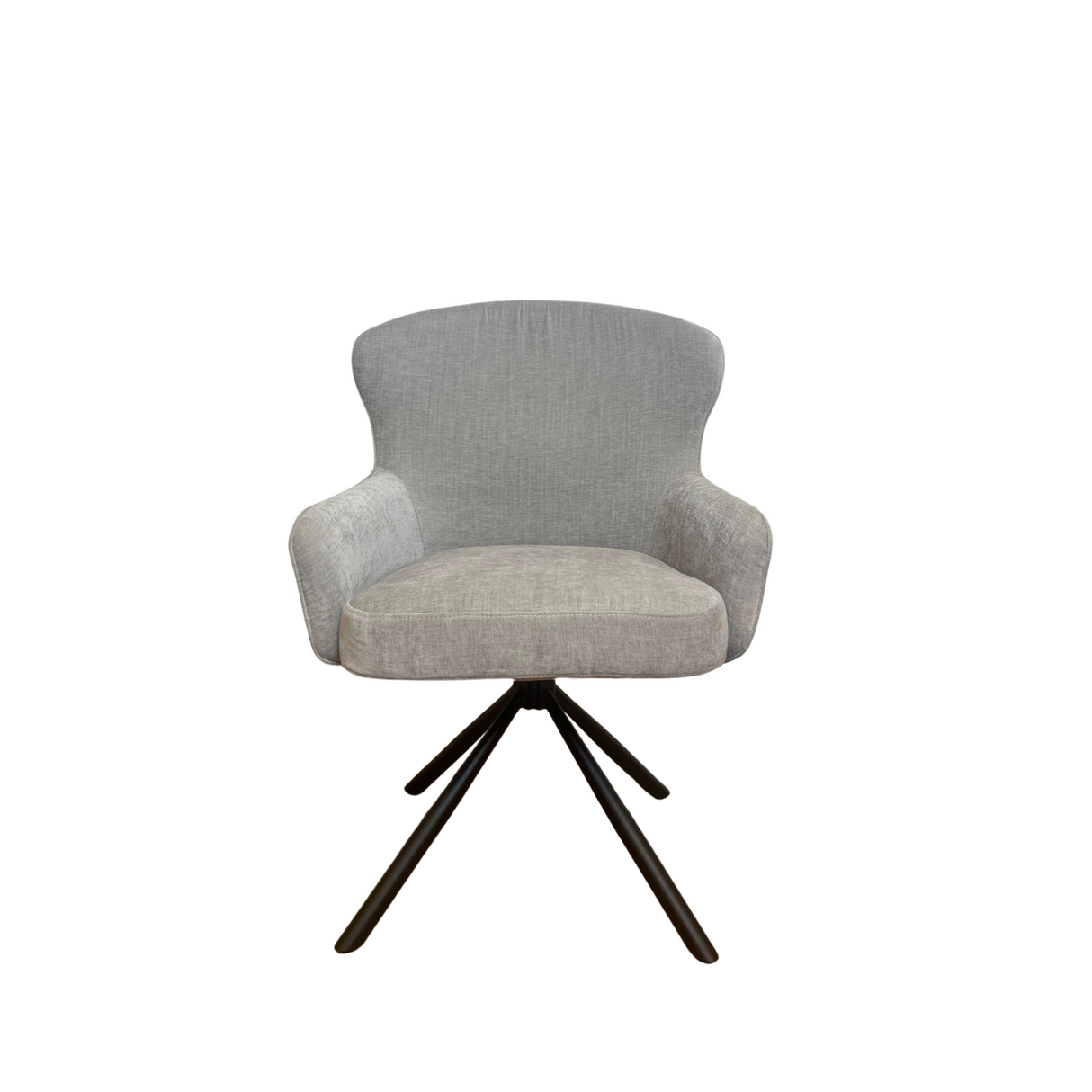 Eetkamerstoel Hanna | Ash Grey | Met armleuning (set of 2)