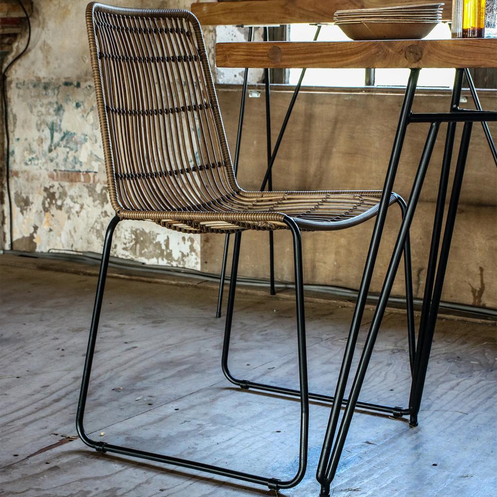 Jane naturel tuinstoel (set of 2)