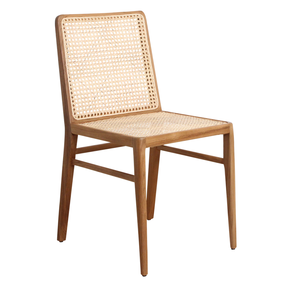 Nova teakhouten eetkamerstoel - naturel (set of 2)