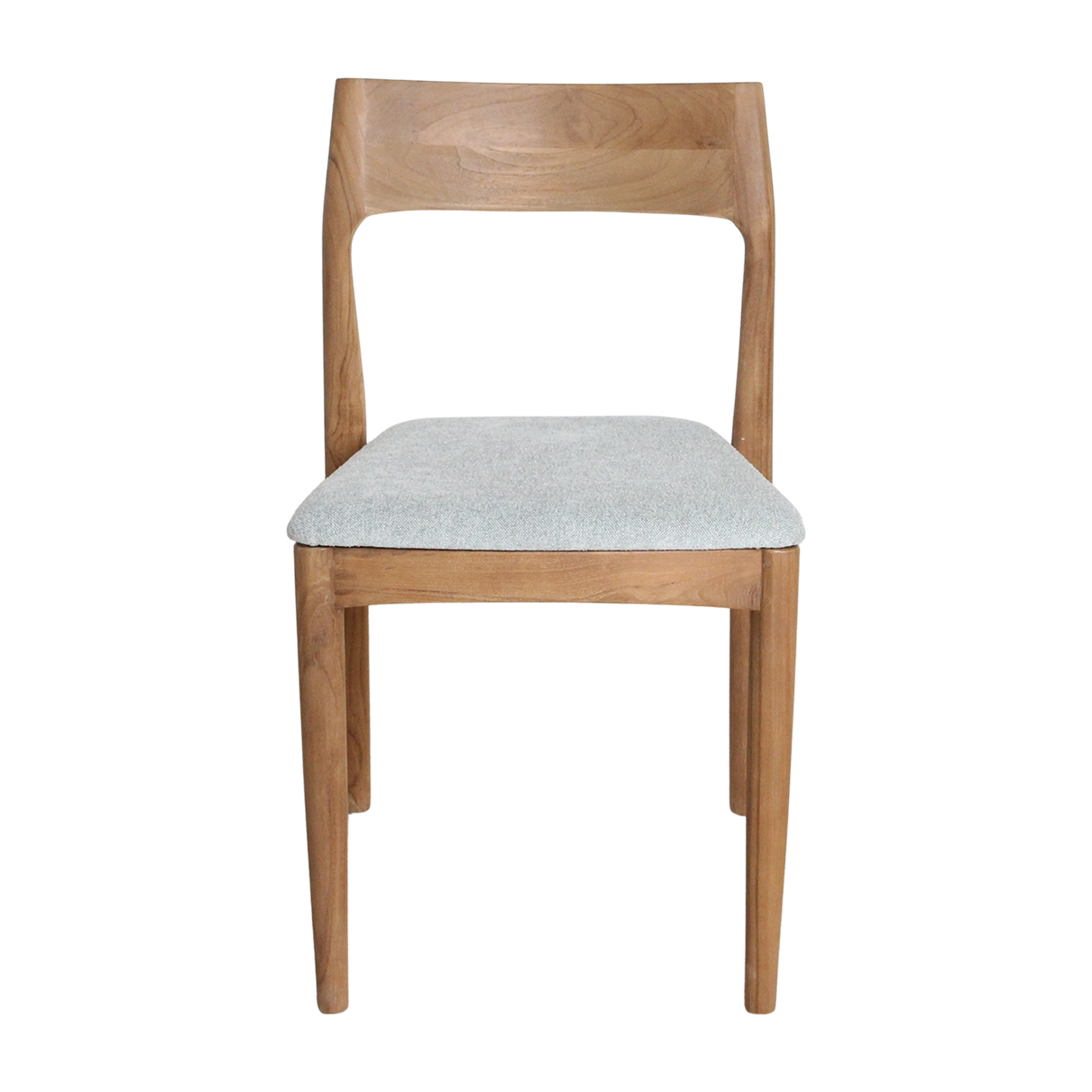 Freya teakhouten eetkamerstoel licht groen (set of 2)