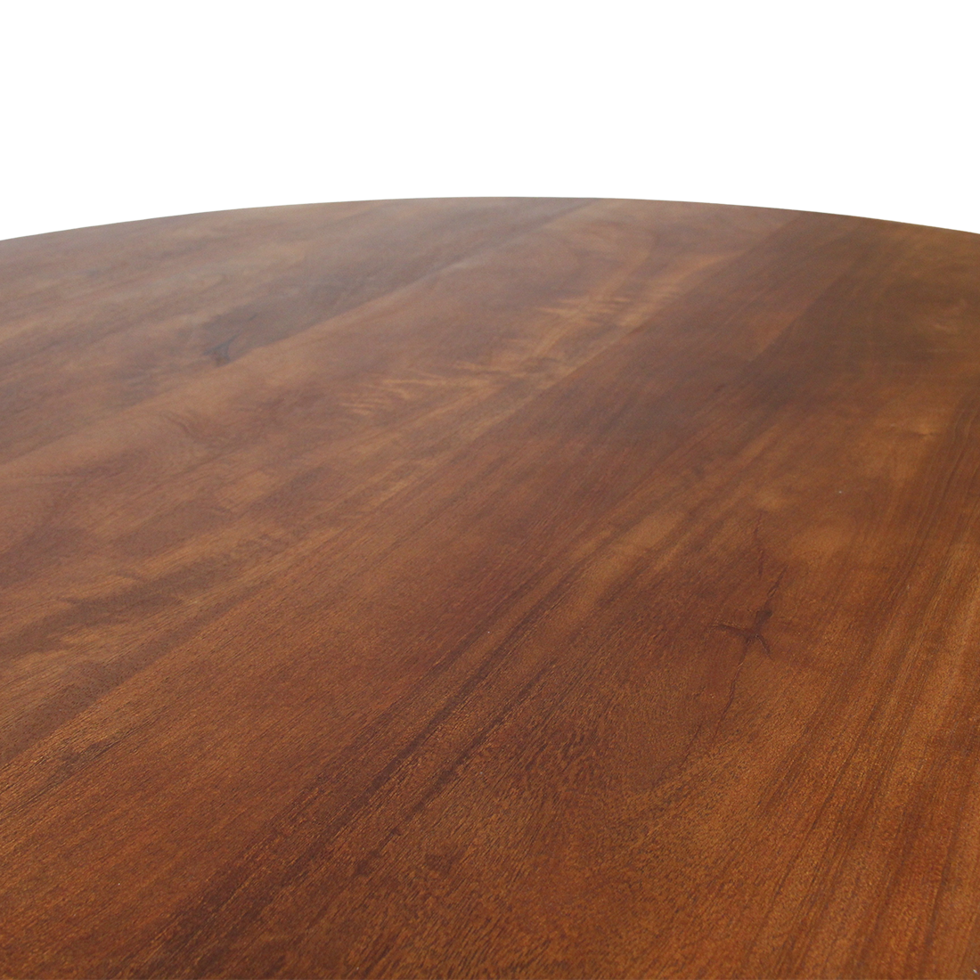 Bullnose Coliseo ronde mangohouten eettafel - Ø 120 cm