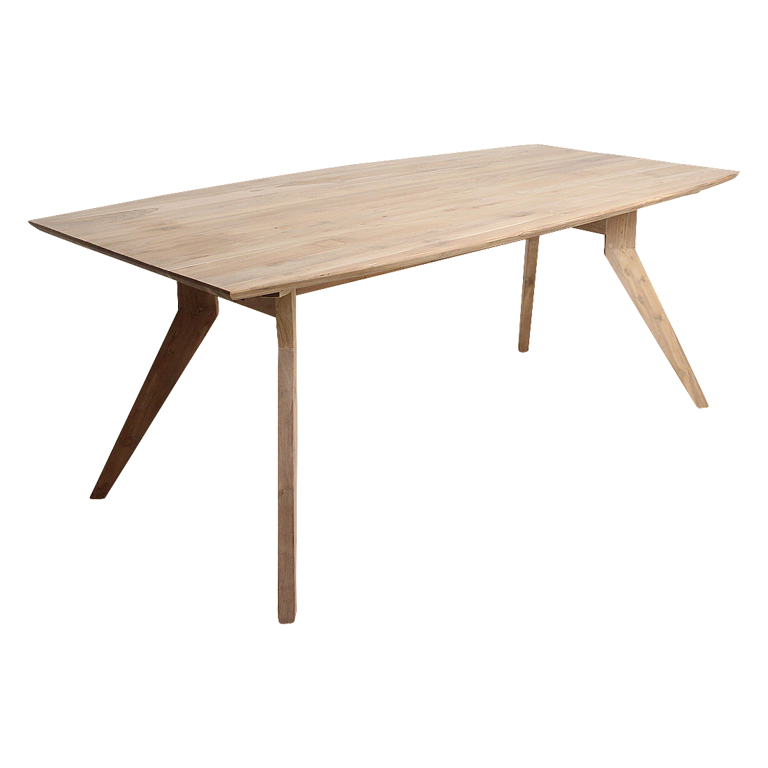 Studio teakhouten eettafel - 200 cm