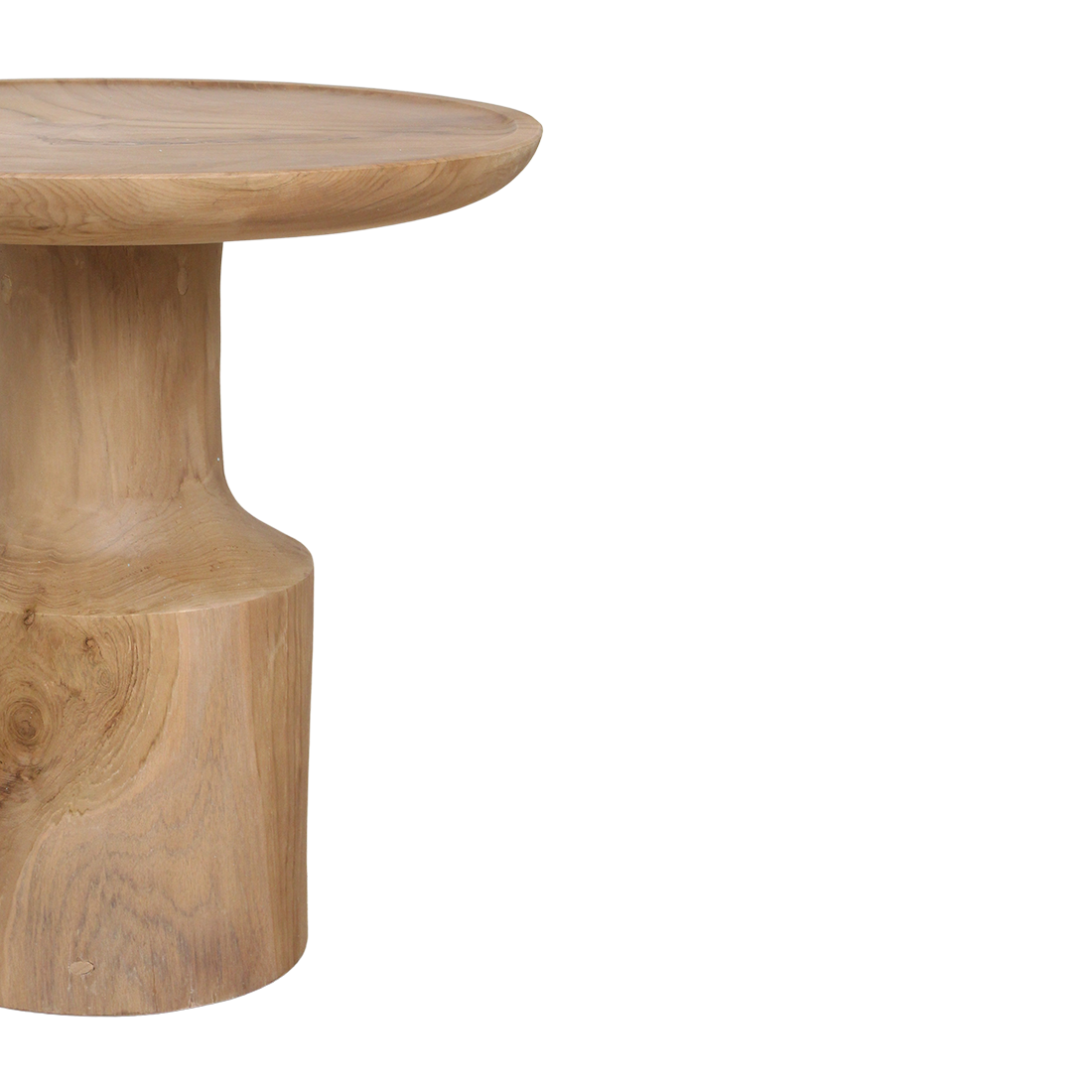 Nero teakhouten bijzettafel Day - natuurlijk teak