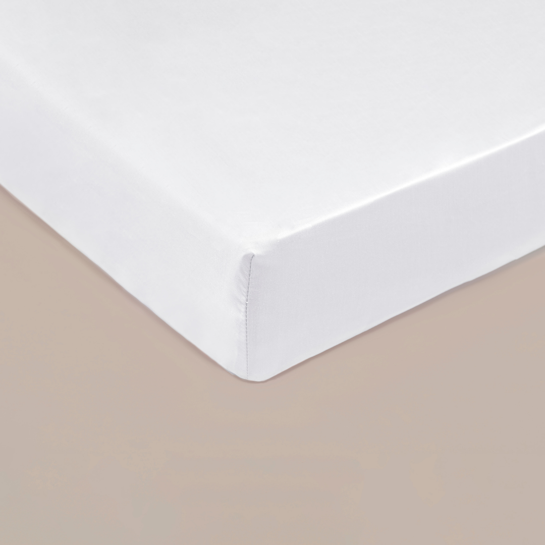 TENCEL™ - Sateen Hoeslaken Wit