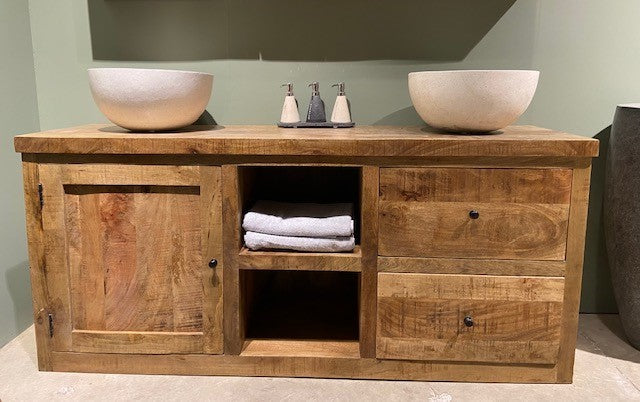 Badkamerkast Benoa met Deur en Lades 180