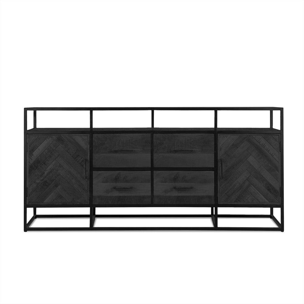Dressoir Jax Zwart 200