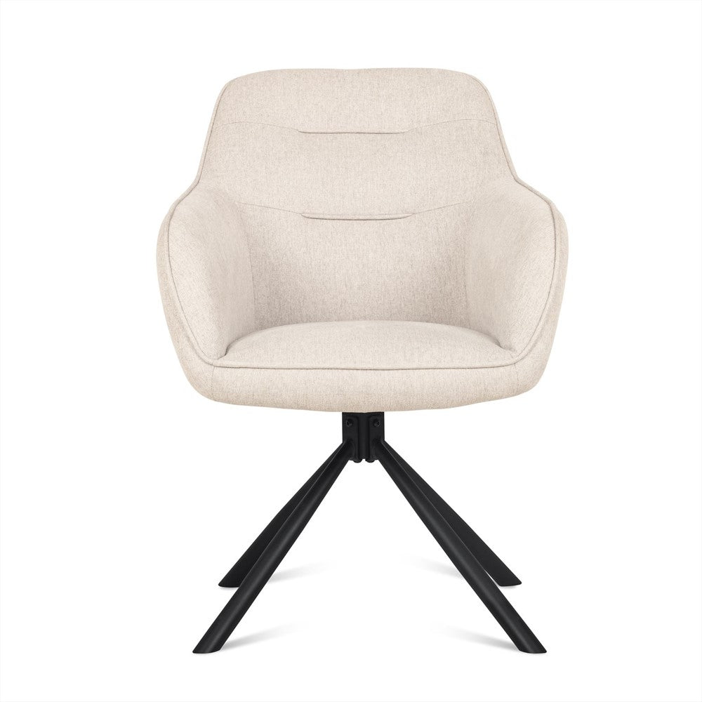 Eetkamerstoel Felix Beige (set of 2)