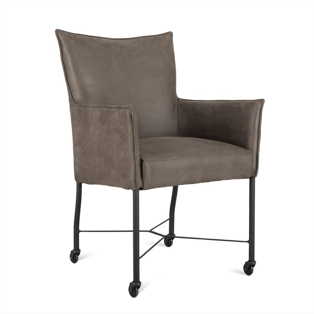 Eetkamerstoel Maastricht Donker bruin