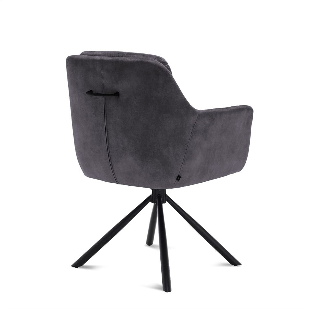 Eetkamerstoel Talas Antraciet (set of 2)