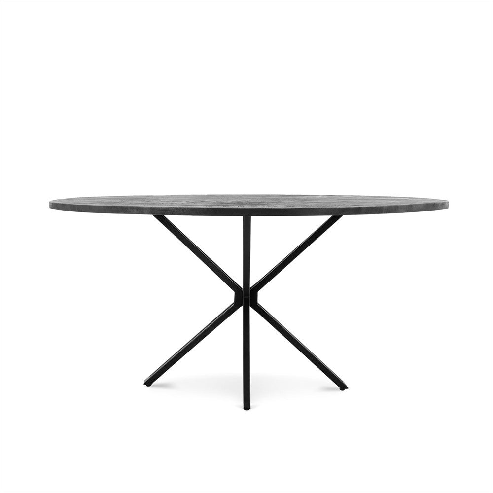 Eettafel Rond Yana Zwart 150