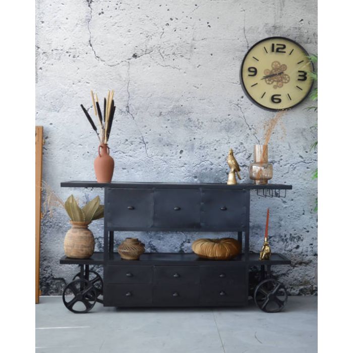 Industrieel Dressoir Moker XL 160cm
