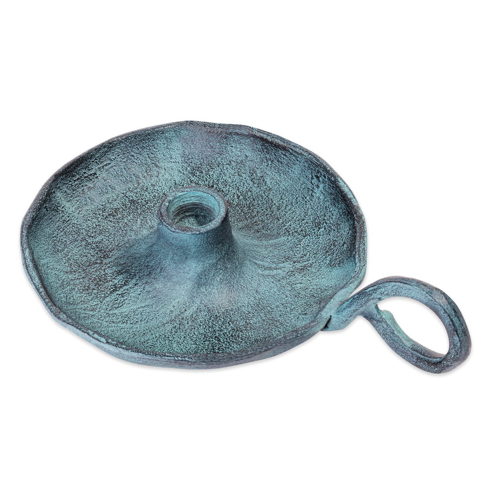 Kandelaar Blauw Patina (set of 4)