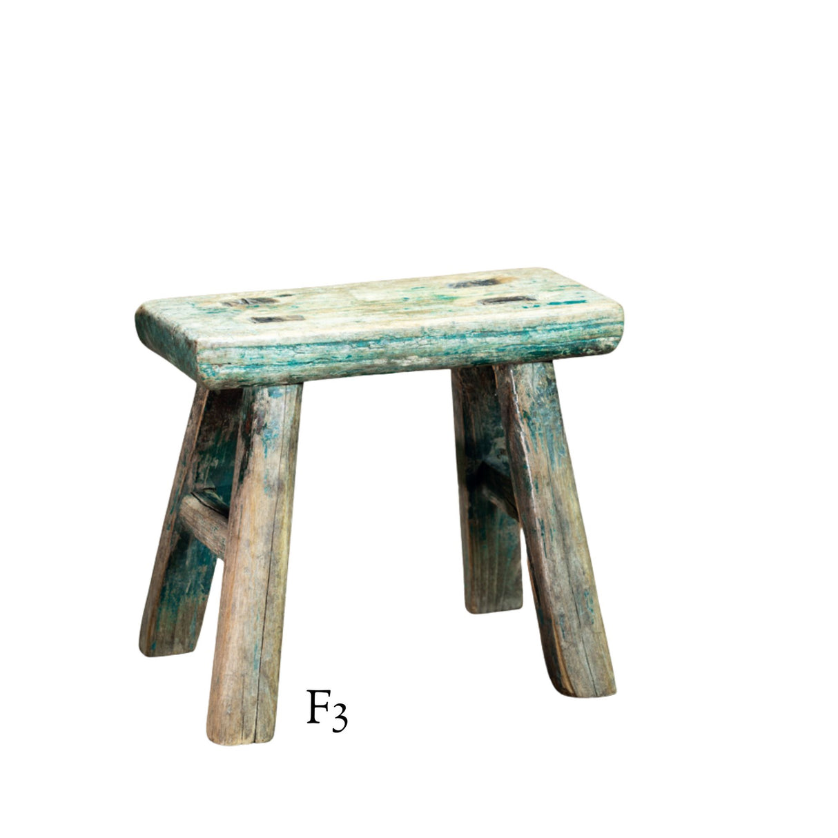 Houten plantenkrukje