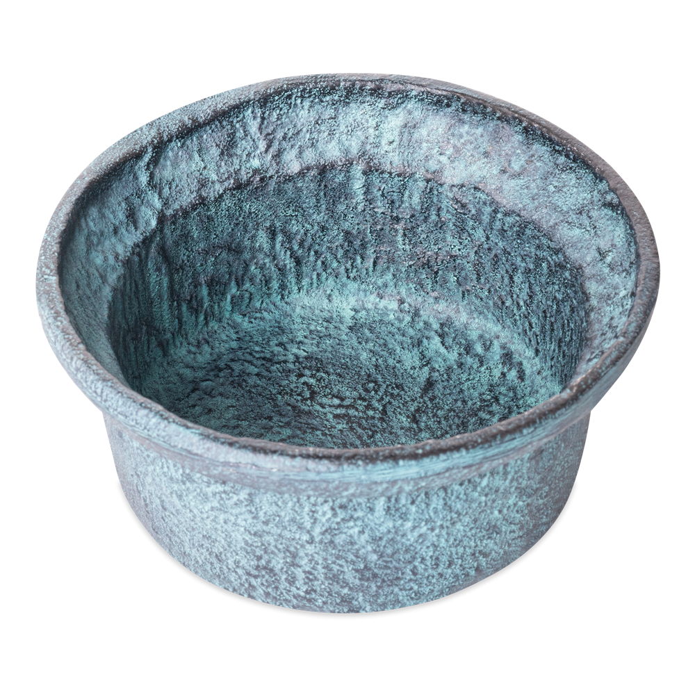 Schaal Decoratief Blauw Patina (set of 4)