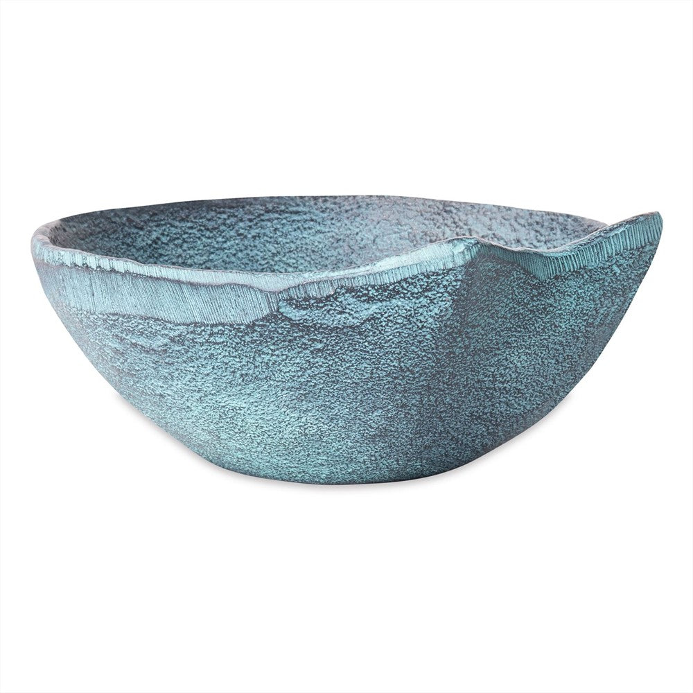 Schaal Decoratief Blauw Patina (set of 4)