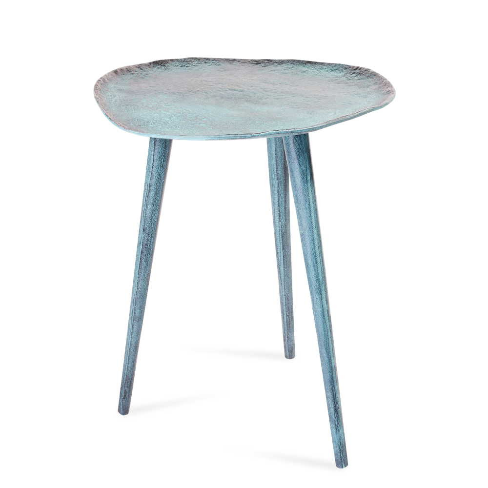 Sidetable Blauw Patina 34,5 (set of 2)
