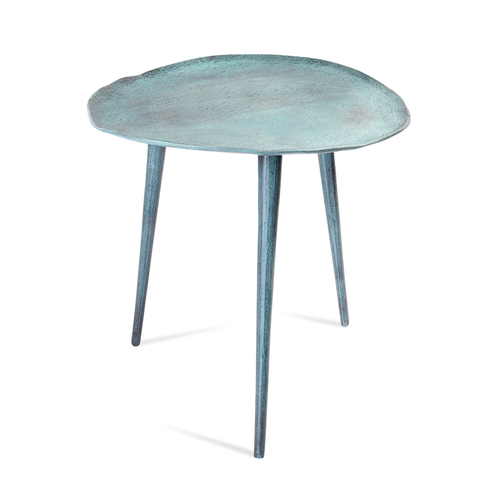 Sidetable Blauw Patina 46 (set of 2)