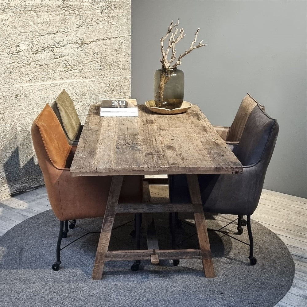Tafel Vouwbaar Hout Ruw