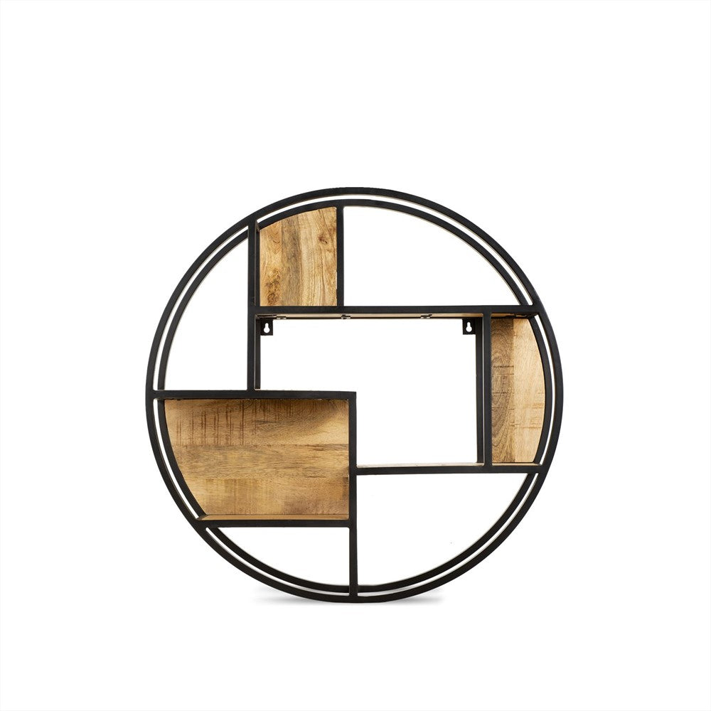 Wandrek Rond Metaal 100