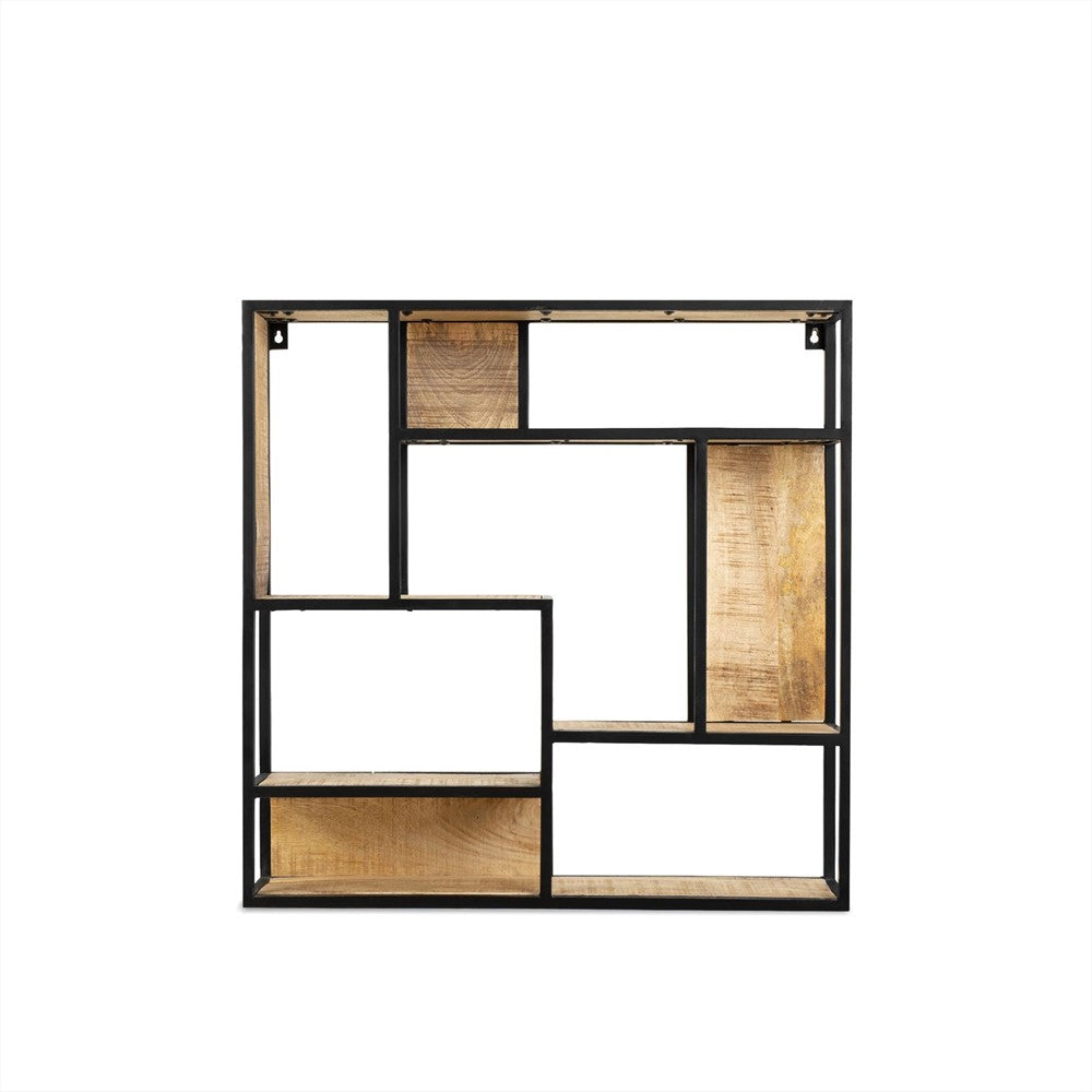Wandrek Vierkant Metaal 80