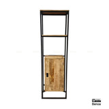 Len 1 Door Bookshelf 60