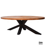 Elipse Dining Table With Spiderleg 3+3 240