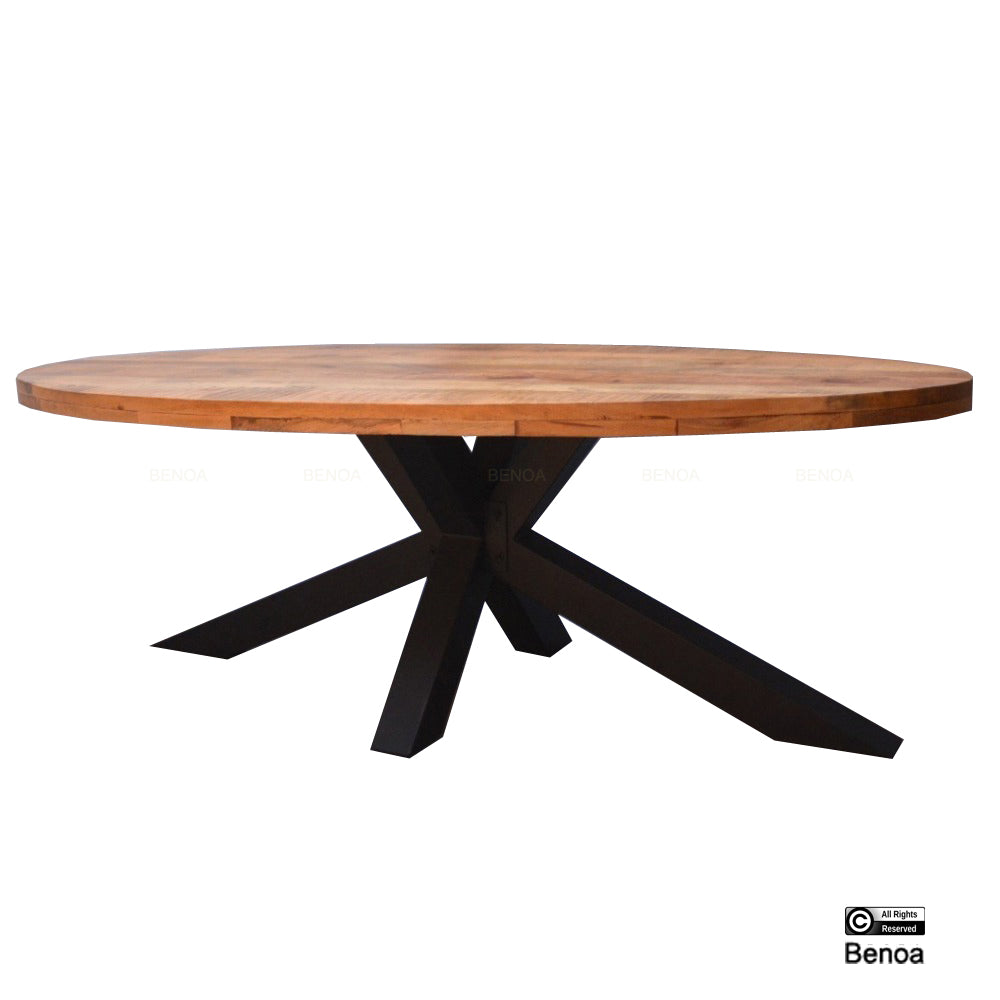 Elipse Dining Table With Spiderleg 3+3 240