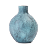 Blue Patina Decorative Vase