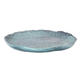 Blue Patina Decorative Plate