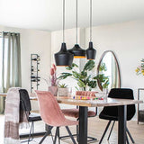 By-Boo Hanglamp Wattson 3 Zwart
